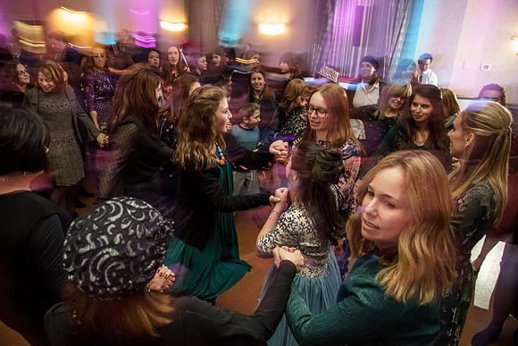Anna's Bat Mitzvah Dancing-30