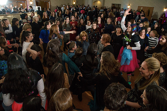 Anna's Bat Mitzvah Dancing-33